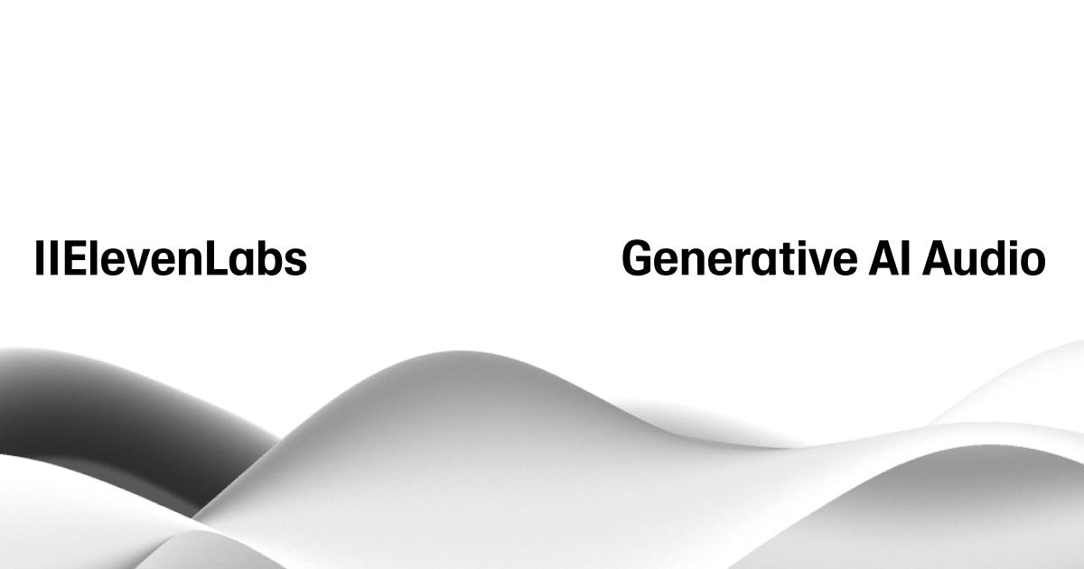 ElevenLabs AI voice synthesis platform interface